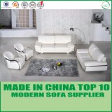 Dubai Modern Living Room Stainless Steel Leather Sofa