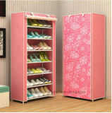 Shoe Cabinet Shoes Racks Storage Large Capacity Home Furniture DIY Simple Portable Shoe Rack (FS-09A)