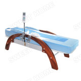 Hot Stone Massage Therapy Bed / Electric Automatic Full Body Therapeutic Wooden Massage Table