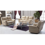 Best Selling Leather Reclining Sofa Massage Recliner Sofa 6037