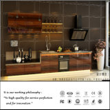 Modern Wooden UV High Glossy Kitchen Cabinet (FY767)