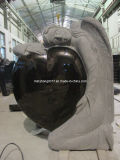 Famous Angel Granite Tombstone & Mounument with Heart Shape