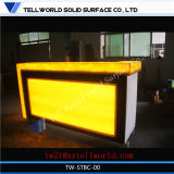 150 Kinds Design Modern Home Mini Bar Counter for Sale, Small Translucent LED Bar Countertop Counter Cabinet Design