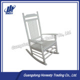 Cy120 White Garden Outdoor Wood Relaxing Rocking Chair