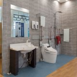Europe Height Adjustable Aluminium Shower Chairs in Nursing Home