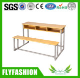 School Classroom Desk with Bench Sf-39d