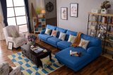 American Style Fabric Sofa for Living Room L-Shape Furniture