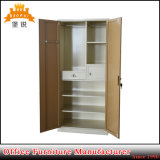 Best Selling Kd Cheap Metal Steel 2 Doors Clothes Cabinet