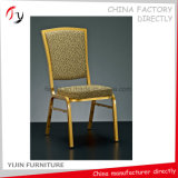High Quality Square Golden Tube Restaurant Dining Chair (BC-167)