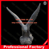 Eagle Marble Animal Statue Marble Sculpture for Garden Decoration