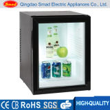 Noiseless Glass Door Absorption Mini Bar Refrigerator Display Showcase