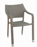 Aluminum Frame PE Wicker Dining Chair (RC-06043)