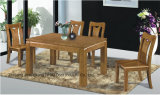 Retro Style Solid Wood Dining Room Tables of Rubber Wood