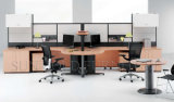 Modern Double Office Desk with High Partition Wall (SZ-WS169)