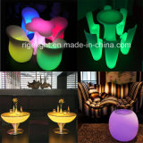 Remote Control Battery Powered Rechargeable Color Changing Illuminating LED Table Chair Furniture