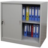 Office Use Metal Slider Door Half Height Storage Cabinet
