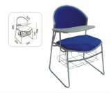 Fabric Writing Chair with Bookbasket, Popular Writing Chair (EY-148F)