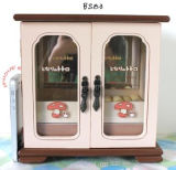 Small Decor Wooden Accessories Storage Cabinet