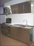 Metal Kitchen Cabinet for Wash Sink (HS-027)