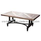 Reclaimed Elm Wooden Modern Home Furniture Coffee Table