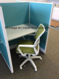 Blue Fabric Office Cubicle Workstation (FOH-42WT)