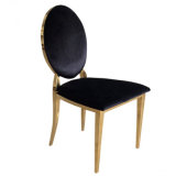 Modern Golden Stainless Steel Banquet Dining Chair for Wedding Restaurant