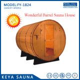 Hot Selling Nice Big Wood Sauna Baril Cedar Sauna House
