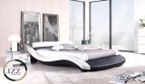 Modern Arabic Bedroom Furniture Leather Double Bed