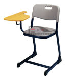 Cheap Wholesale School Plastic Chairs Plastic Chair with Arm Tablet Plastic Chairs