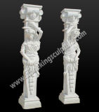 Top Quality Stone Sculpture Column for Building (sk-3378)