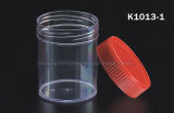 CE Certificated 60ml Stool Container Red Cap Without Stick