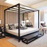 Boutique Hotel Solid Wood Timber Hotel Four Poster Bed for Resort at The Beach