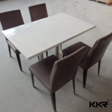 Solid Surface Top Modern Restaurant Dining Table (171214)