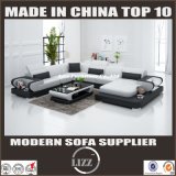 Leisure Sofa with Genuine Leather for Living Room Lz3314