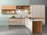 Small Simple Design Wood Kitchen Cabinet