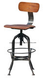 Industrial Metal Restaurant Dining Furniture Swivel Toledo Bar Stools Chair