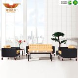 Leather Office Set Designs Sofa with Wooden Legs HY-S1018 (1+1+3)