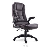 Office Massage Chair with Leather Back