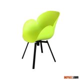 Modern Design Restaurant Chrome Designer Flower6 Chair