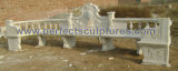 Antique Garden Chairs with Stone Marble Granite Sandstone (QTC055)
