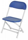 Blue Kids Plastic Folding Chair for Party