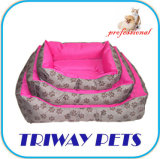 Printed Oxford Cheap Dog Cat Pet Bed (WY1304020-2A/C)