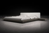New Modern Bedroom Furniture Leather & Wooden Iga Bed