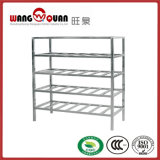 Four Tier Standing Shelving Unit with Vented Shelves