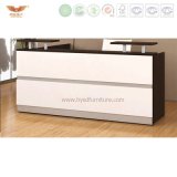 Superior Quality Commercial Furniture White Curved Beauty Salon Reception Desks