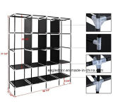 Modern Simple Wardrobe Household Fabric Folding Cloth Ward Storage Assembly King Size Reinforcement Combination Simple Wardrobe (FW-41B)