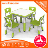 Stronger Plastic Kids Square Tables and Chairs for Preschool