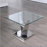 Modern Design Tempered Glass Table Top Side Table Home Furniture