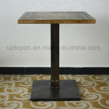 Vintage Solid Rubber Wood Restaurant Table (SP-RT466)