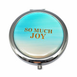 Custom High Quality Letter Picture Round Pocket Mirror (Cm-1214)